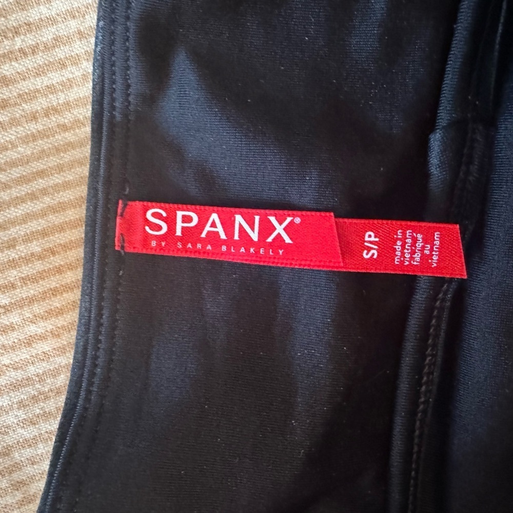 Spanx faux leather, sequin leggings. Size S. Excellent condition. - Picture 5 of 5